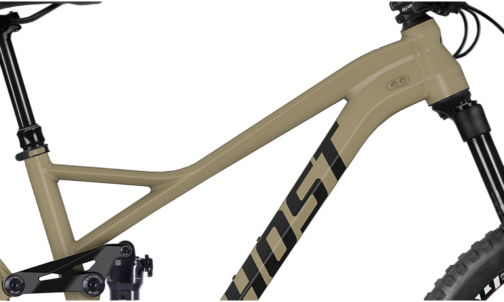 Фотография Велосипед Ghost Slamr 4.7 27.5" (2020) 2020 Серо-коричневый